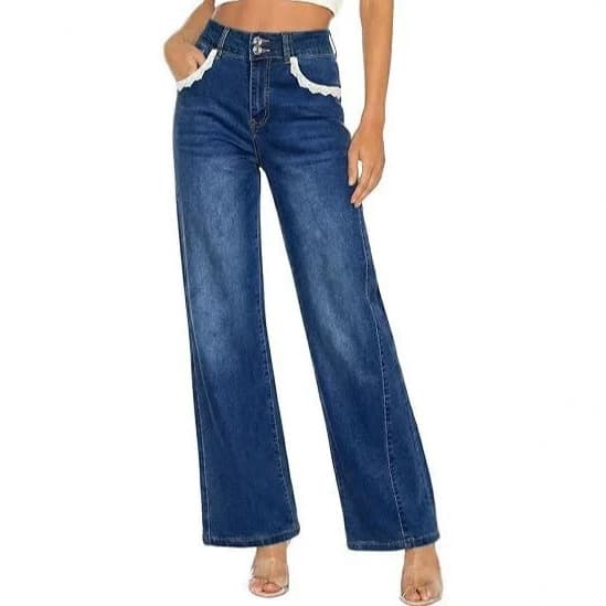 European and American 2025 new products Amazon cross-border foreign trade summer casual slimming jeans for women slim-fitting butt-lifting trousers for women