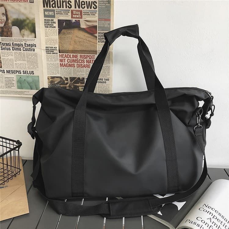 2026 Korean Version of the New Ins Style Travel Bag for Men and Women, Large Capacity Shoulder Bag, Simple Luggage Bag, Sports Fitness Bag