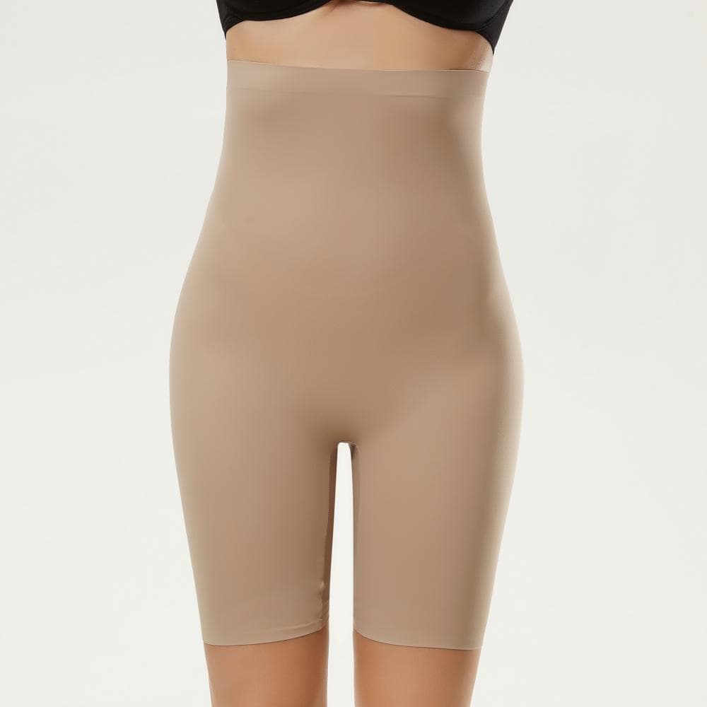 Factory Direct Cross-Border Plus Size High-Waist Shapewear Leggings Body Shaper Tummy Control Postpartum Recovery Butt Lifting Safety Shorts
