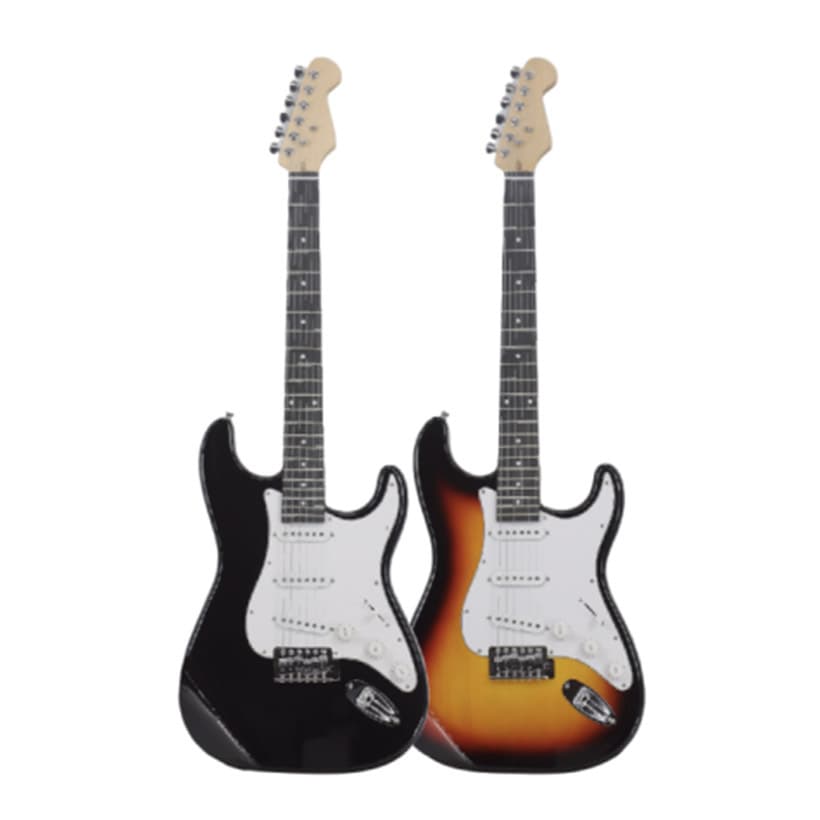 Electric Guitar Poplar Maple for Beginners Poplar Solid Wood Maple Electric Guitar