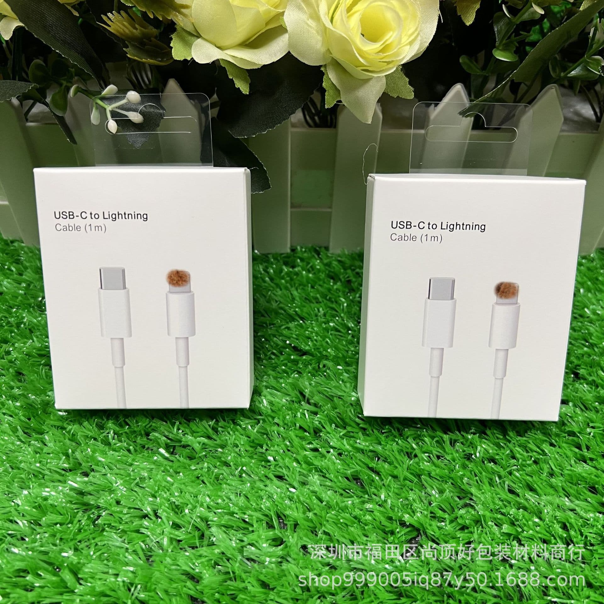 High-quality replica Apple data cable packaging, suitable for Apple USB-C to Lightning fast charging data cable packaging