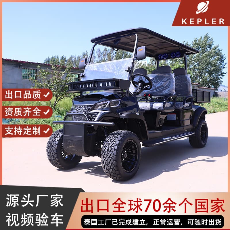 New electric golf cart, 2 seats, 4 seats, 6 seats, electric golf car, scenic tour and sightseeing transportation