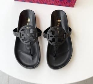 2023 New Style Casual Flat TB Sandals Women Summer Outdoor Non-Slip Beach Shoes Thick Sole Toe Separator Flip Flops