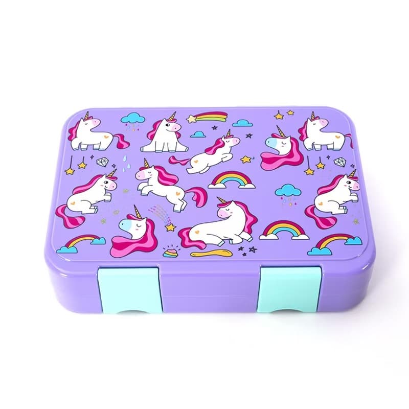 Cross-border EU/US Food-Grade Student Bento Box Tritan Children's Double-Buckle Lunch Box Baby Fruit Container Lunch Box