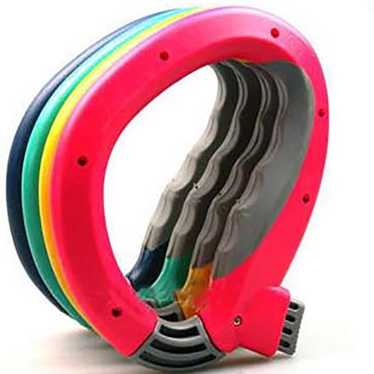 Fashionable Grocery Bag Handle, Convenient D-Shaped Shopping Bag Carrier, Colorful Plastic Material, Stock Available with Logo