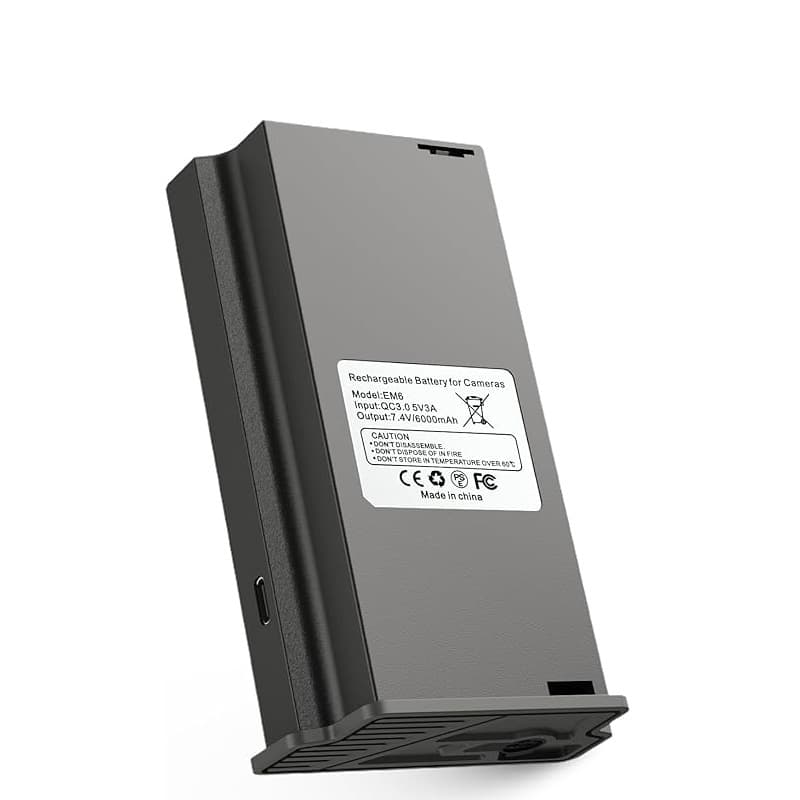 Rechargeable Lithium Battery Designed for Tactacam Reveal Trail Camera Hunting Camera Battery