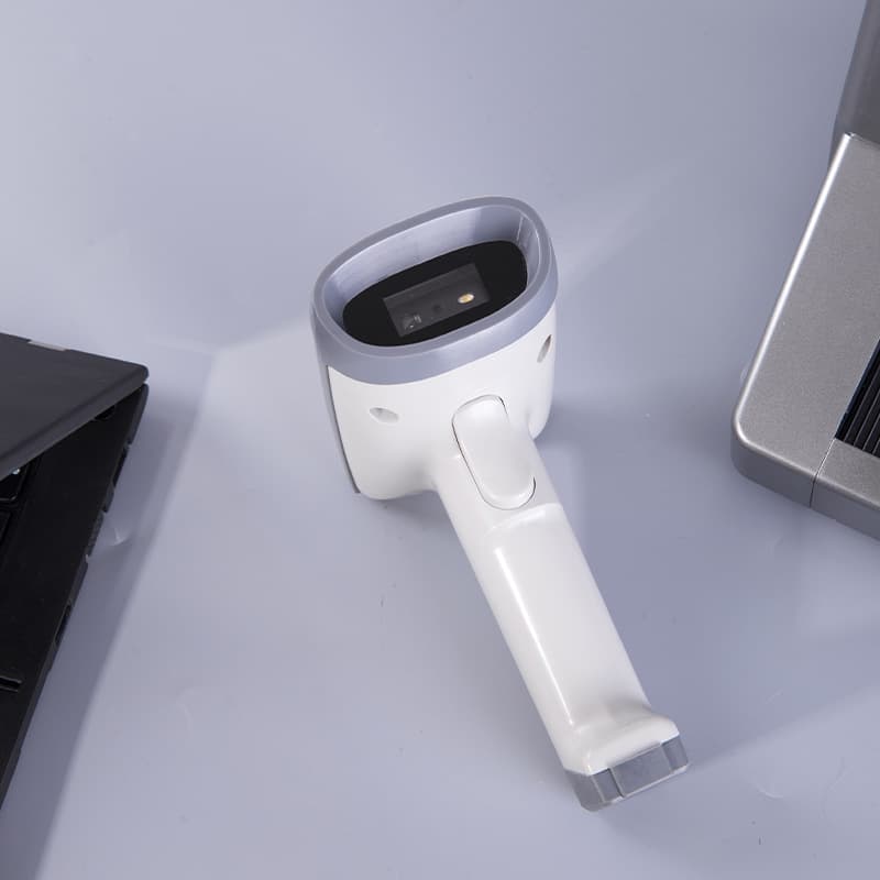 Deli 14950w code scanning gun QR code wireless scanning gun payment code warehouse delivery supermarket cashier scanner