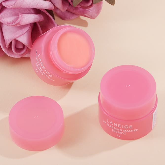 Cross-border with Chinese Label Korean Lip Mask Jelly Sleeping Lip Balm 3g Night Repair Moisturizing Hydrating Nourishing 3g