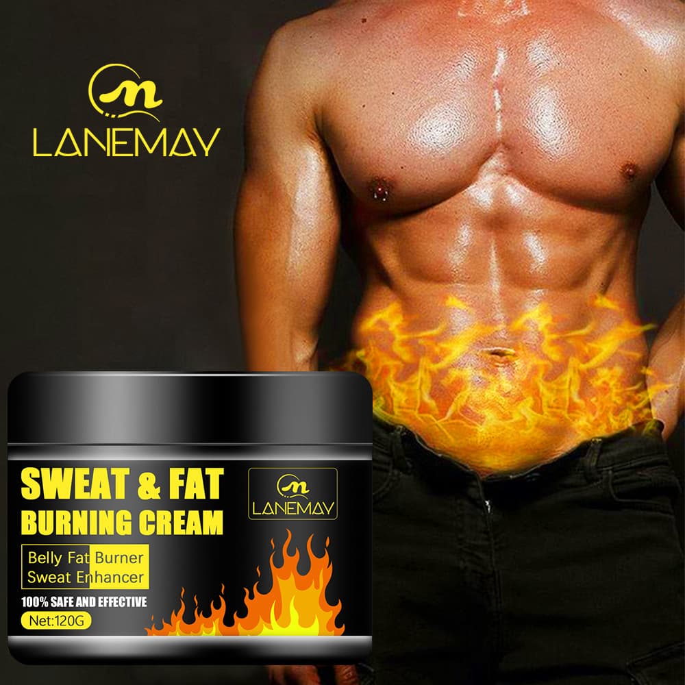 Cross-border Hemp Slimming Hot Gel for Men and Women, Heating Fitness Ab Muscle Cream Massage Paste