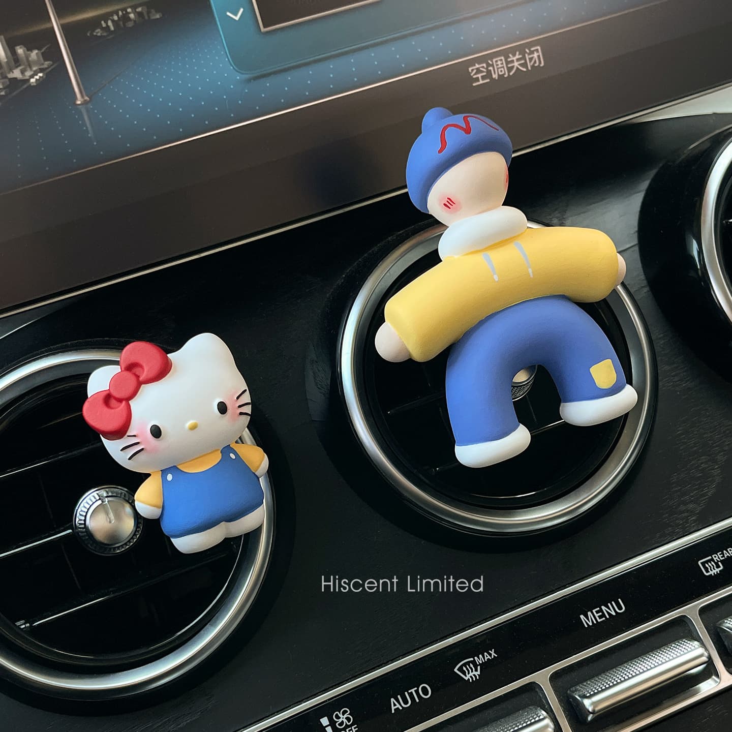 Creative Car Air Freshener 2025 New KT Cat Perfume Car Air Vent Decor Interior Ornament for Women