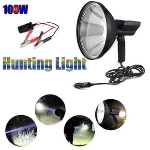 12V100W 9-inch Handheld Xenon Work Light, HID Handheld Searchlight Spotlight Cross-Border Hot Seller