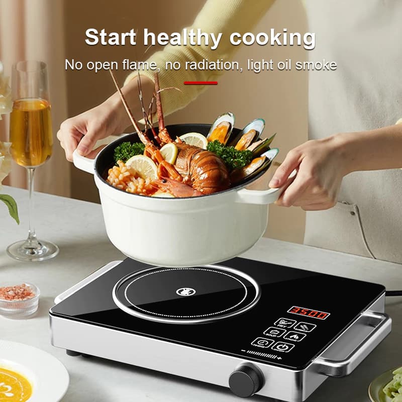 Factory direct power supply ceramic stove household 110 220V foreign trade cross-border induction cooker Induction cooker