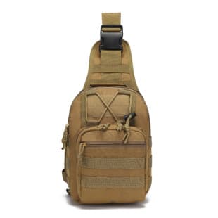 Outdoor Small Chest Pack Camouflage, Sports Cycling Bag, Single Shoulder Crossbody Chest Bag, Tactical Sling Bag