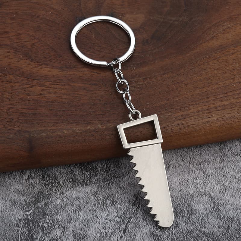 3D Simulation Tool Keychain Creative Tool Keychain Metal Practical Small Gift Wrench Tool Keychain