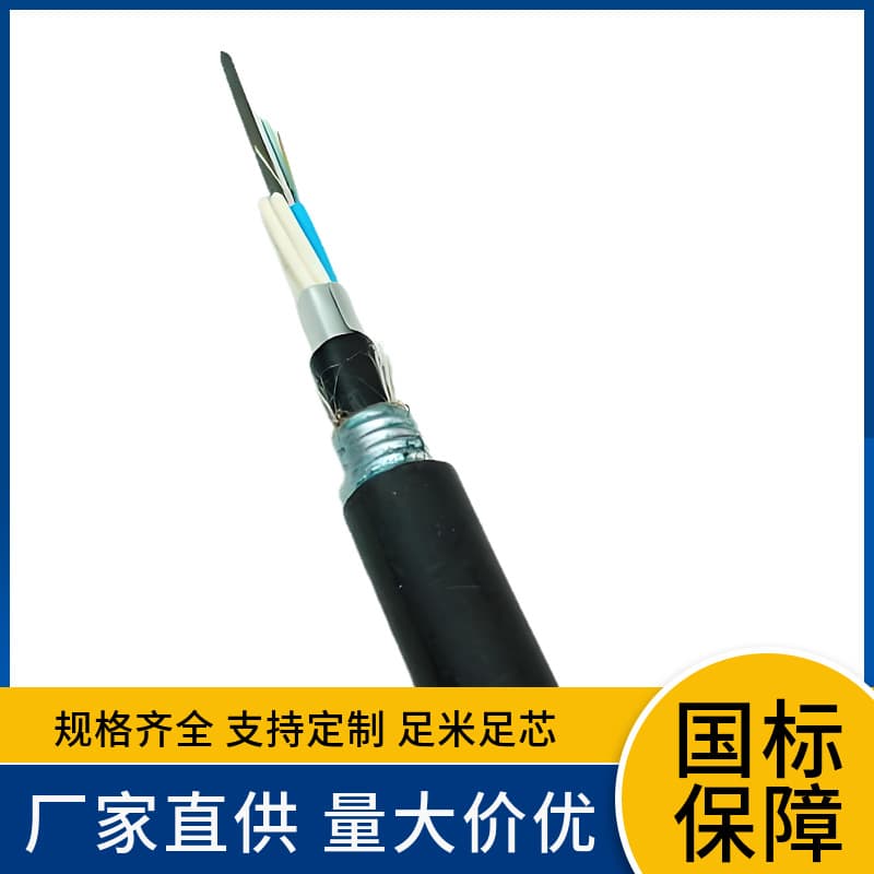 ADSS 12-Core 48-Core All-Dielectric Fiber Optic Cable 24-Core Power Cable Single-Mode Non-Metallic ADSS Cable