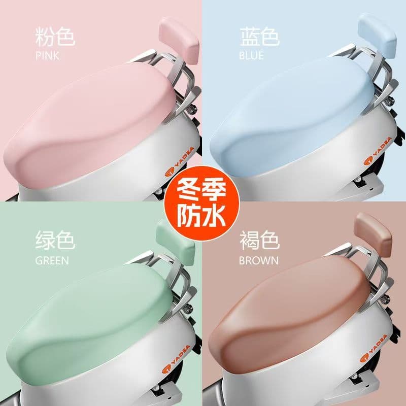 Electric car seat cover waterproof sun protection scooter rainproof leather battery car universal all-season seat cushion cover