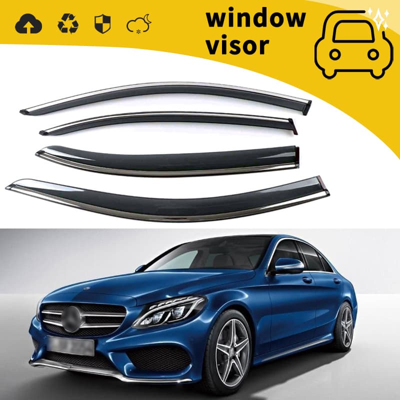 Suitable for 06-22 Mercedes-Benz C180LC200C200LC260C260LC300 door weatherproof modification decoration