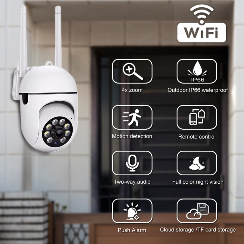O-KAM Eagle Look wireless WiFi smart HD PTZ two-way audio mobile remote monitoring camera