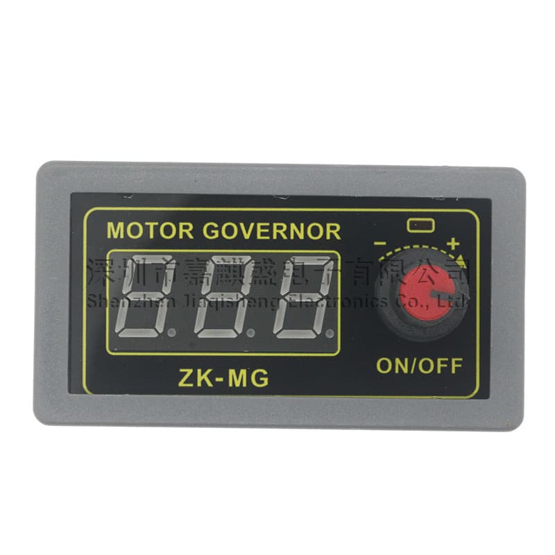 5V 12V 24V High Power PWM DC Motor Speed Controller with Digital Display, Encoder, Duty Cycle, Frequency, Enclosure Switch MG