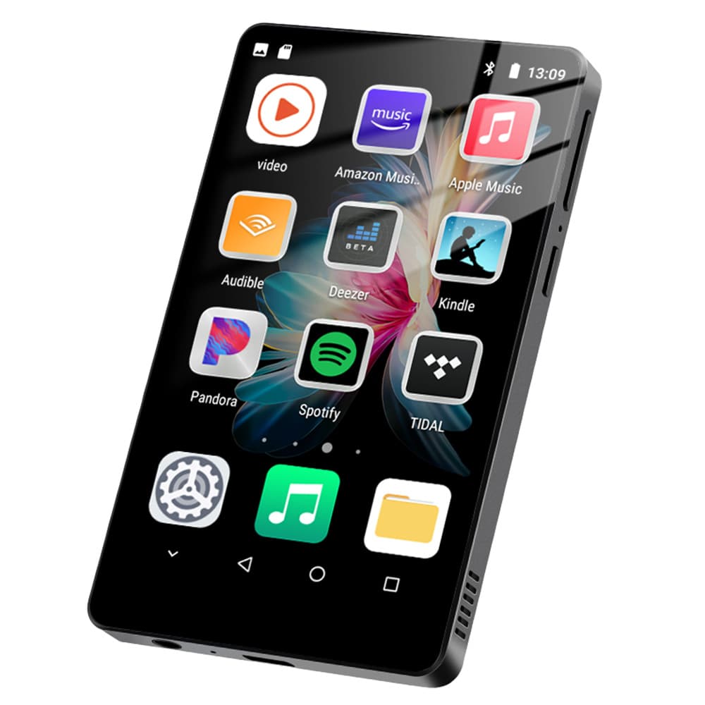 Download the new 4.0-inch pure English WiFi Android MP5 music player app (MP3, MP4 touchscreen portable player).