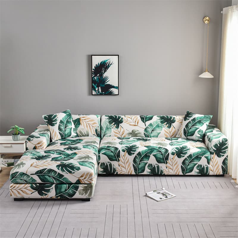Modern Minimalist Full-Cover Sofa Cover Wholesale Premium Milk Silk Stretch Sofa Slipcover All-in-One Sofa Protector
