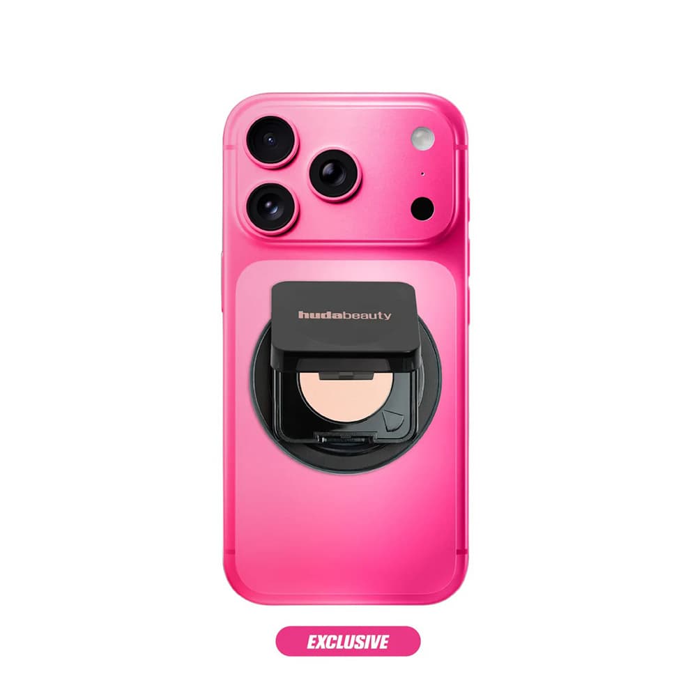 HUDA BEAUTY Magnetic Phone Stand Pressed Powder EASY BAKE PRESSED POWDER PH