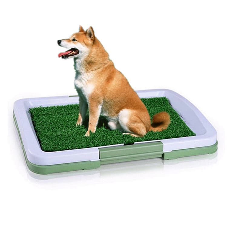 Factory Wholesale Puppy Potty Pad Dog Toilet Grass Three-Layer Toilet Dog Litter Box Pet Supplies