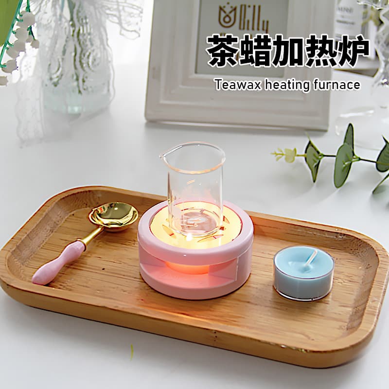 Tea Wax Heating Furnace Fire Paint Furnace Lipstick Heater Bracket Melting Spoon Aromatherapy Candle DIY Tools