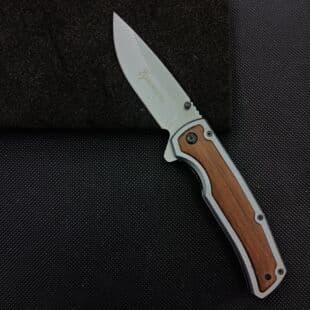 Stainless Steel Camping Outdoor Folding Knife, Field Survival Portable Self-Defense Folding Knife, Multi-Function Sharp Folding Knife