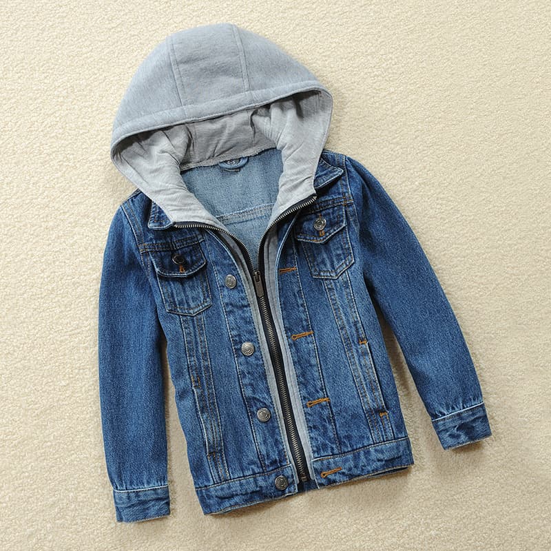 Children's Denim Jacket for Boys and Girls, Youth Medium and Small Sizes, Manufacturer Wholesale