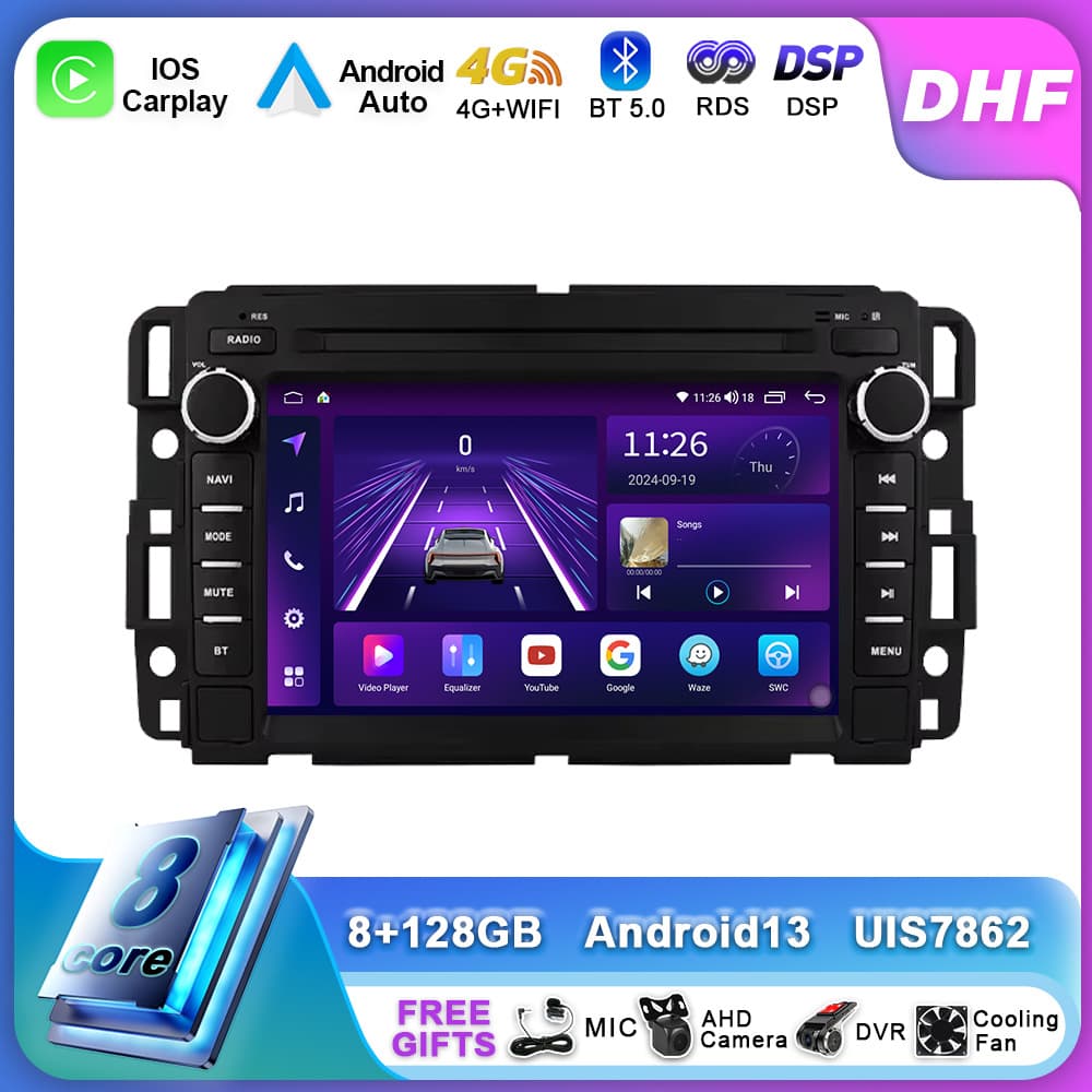 7-inch Android GPS Navigation Car Player for Buick Chevrolet GMC