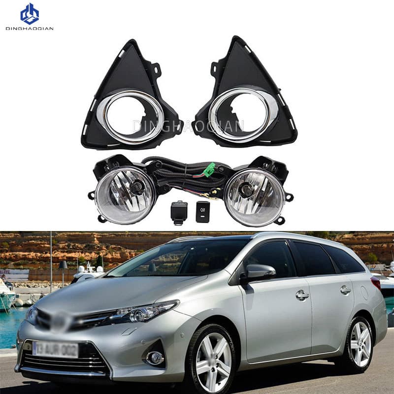 Halogen Fog Light Kit for Toyota Auris 2012-2014 Model Low to High Spec Fog Light Set