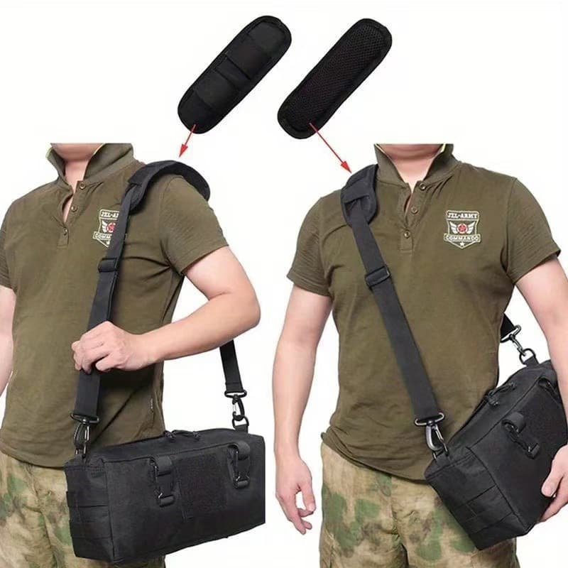 Crossbody Bag Single Shoulder Strap with Shoulder Pad Pressure-Relief Shoulder Protection Adjustable Computer Bag Luggage Bag Travel Bag Nylon Strap