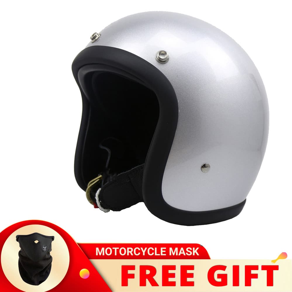 BLD Cross-border Supply 500TX Electric Motorcycle Helmet Lightweight Unisex Retro Cruiser Helmet