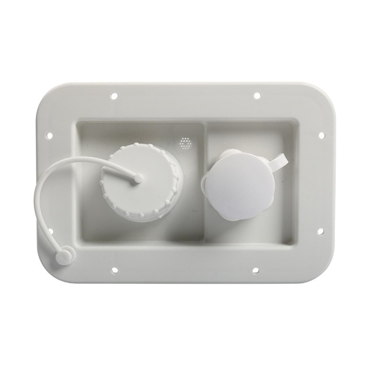 RV Dual-Use Water Filler Gravity Inlet Pressure Reducing Water Filler White/Black Modified RV Dedicated Water Inlet