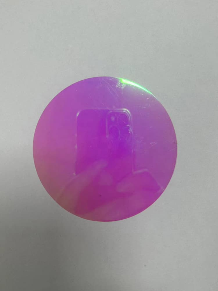 Round Sunset Lamp Film, Transparent Color Film, Dawn Color Card, Internet Celebrity Ambient Light Film Color Sheet, Rainbow Film