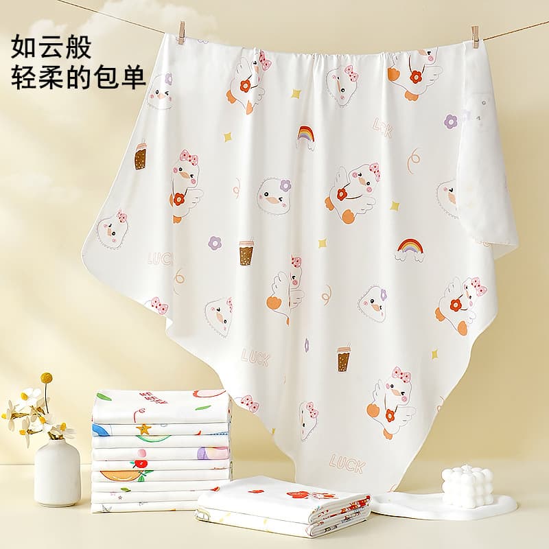 Pure cotton swaddle, newborn baby delivery room supplies package, newborn baby bath anti-jump swaddling wrap