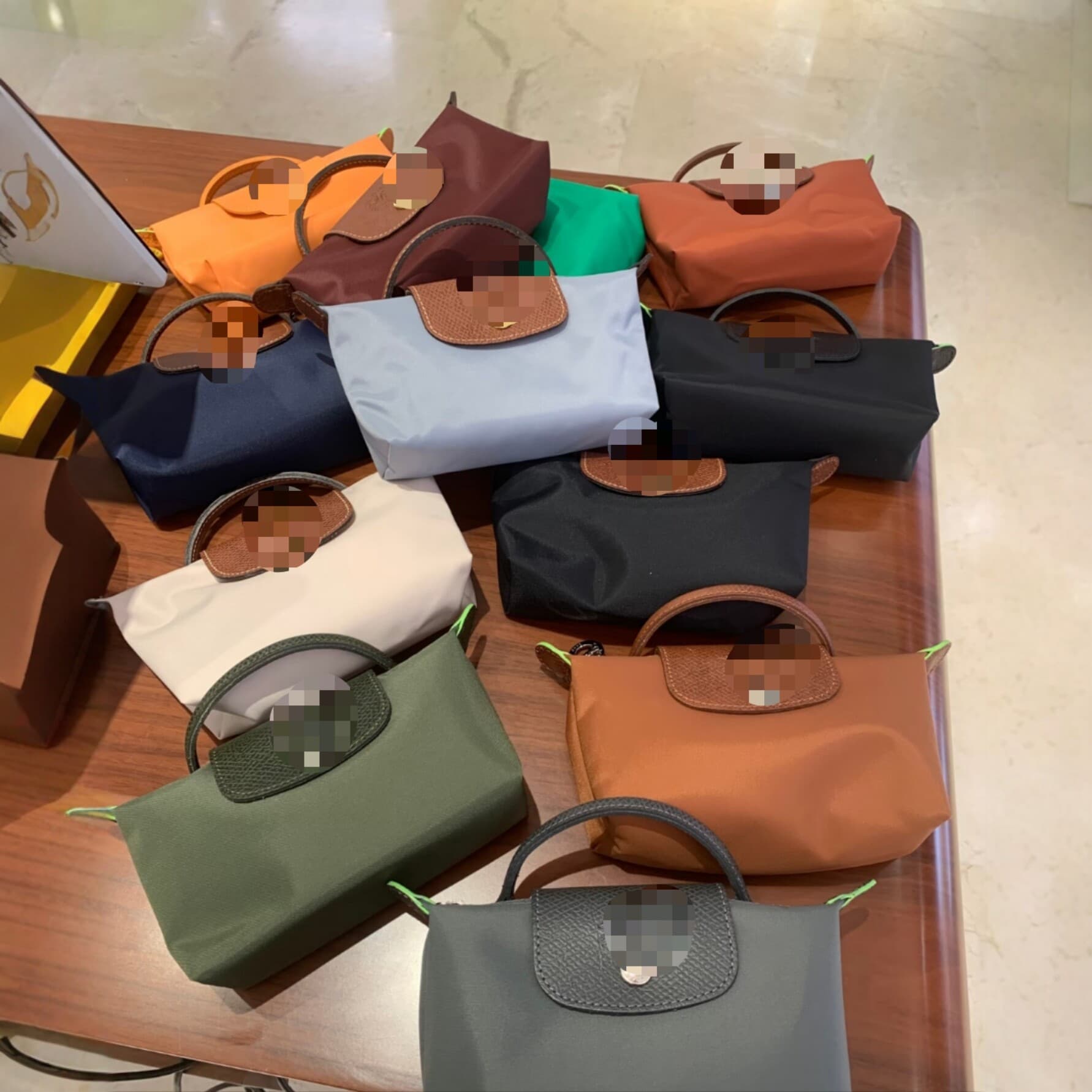 Longxiang style mini nylon dumpling bag shoulder crossbody handheld women's bag casual and versatile commuting small bag mobile phone bag