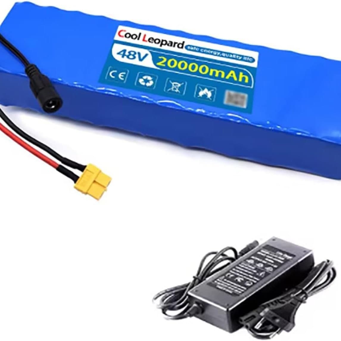 E-Bike Battery Pack, 48V 20Ah Electric Bike Lithium Ion Battery
