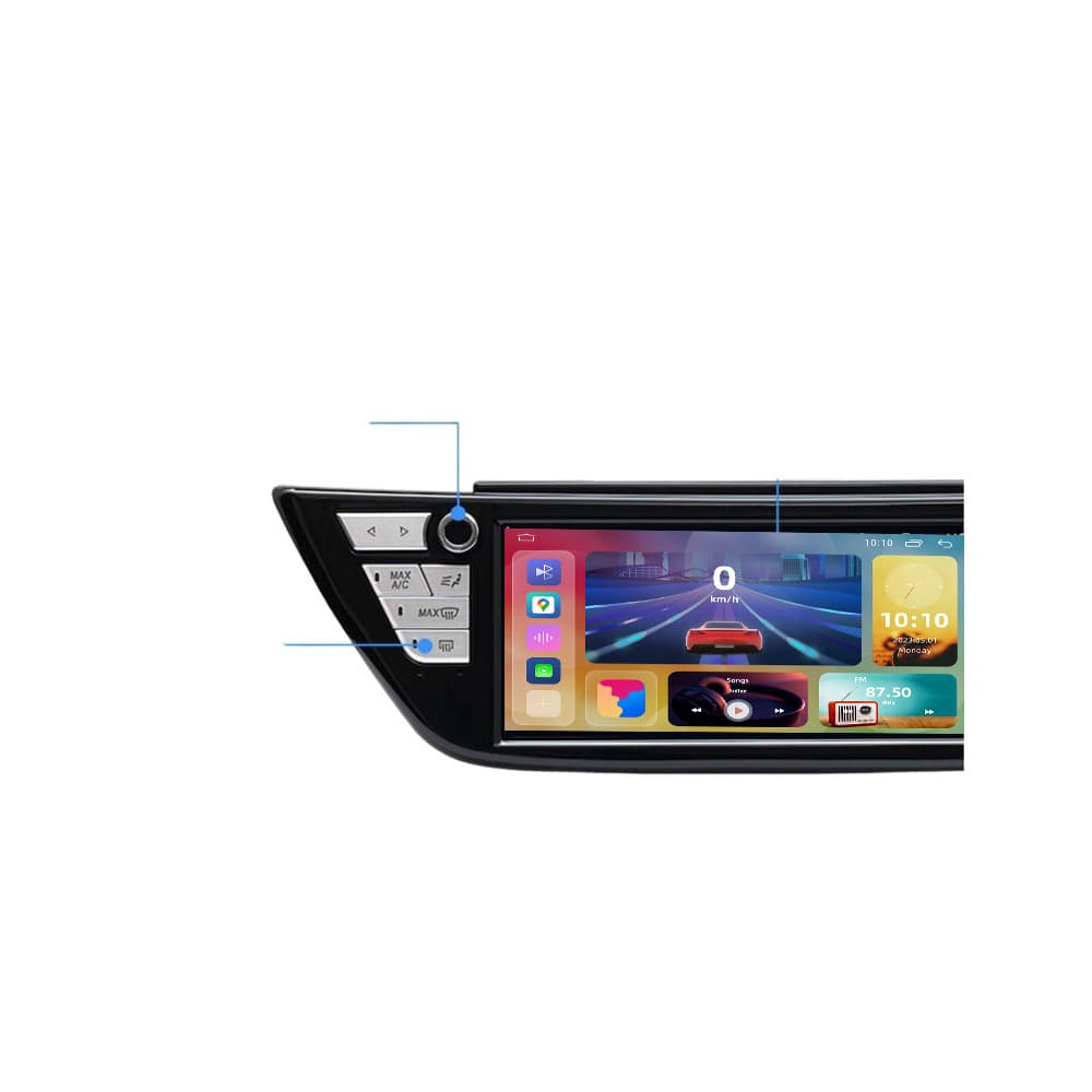 Voice Air Conditioning Assistant LCD Display for BMW New 5 Series X3/X3M/X4/X4M