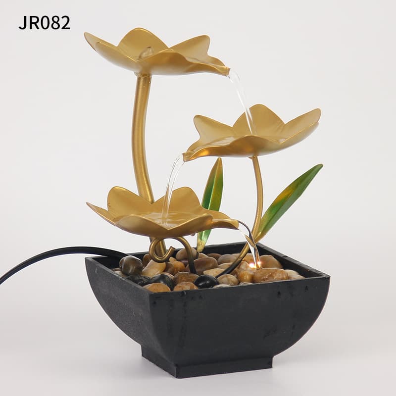 Home Decor Cross-Border New Small Flowing Water Decoration Desktop Fountain Feng Shui Decoration Office Living Room Coffee Table