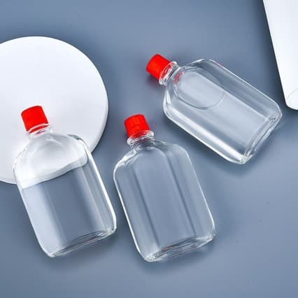 Supply wholesale wind oil essence bottle 50ml active oil bottle safflower oil bottle glass transparent bruise oil bottle