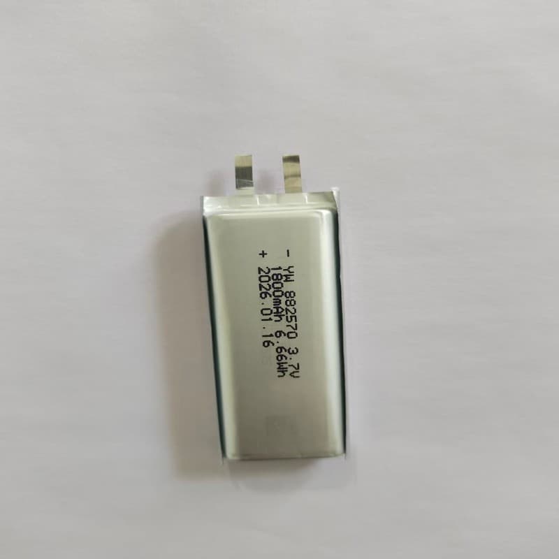 902570 Polymer Lithium Battery 1800mAh Rechargeable Battery for Facial Cleansing Device, Spray Device, and Anti-Wrinkle Device
