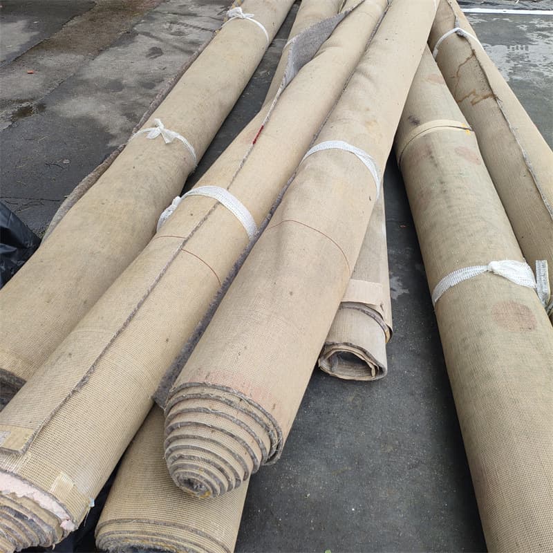 Hotel Guesthouse Newly Recalled Second-Hand Thickened Carpet Carriage Liner Protective Factory Floor Oil-Blocking Thickened Old Carpet
