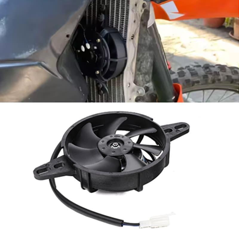 ATV Motorcycle Cooling Fan Accessories 150-250CC Engine Radiator Oil Cooler Universal Parts