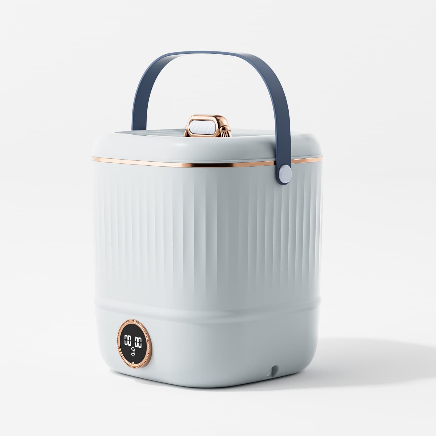 Cross-Border Mini Washing Machine, Household Small Washing Machine, Portable Underwear Washing Machine, Sock Washing and Drying All-In-One