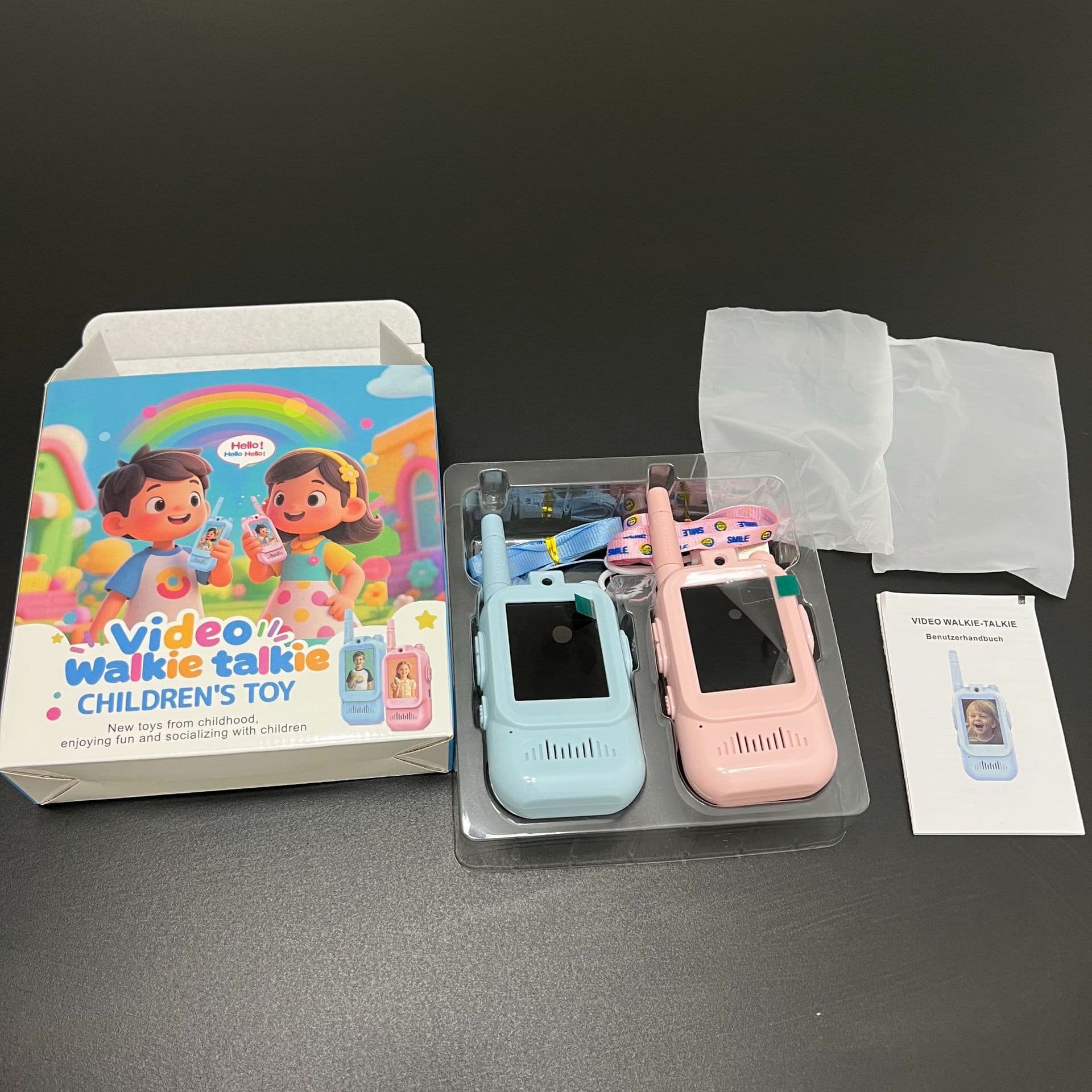 Amazon's Cross-Border Popular Children's Video Intercom, Outdoor Parent-Child Interactive Children's Toy, Remote Video Call