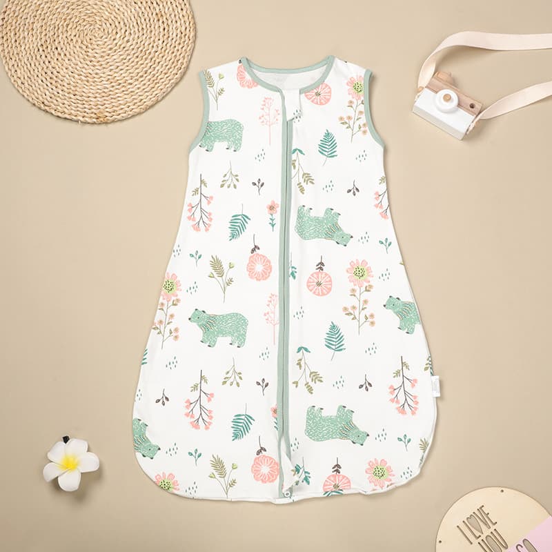 Cross-Border Baby Sleep Sack One-Piece Thin Children's Sleeveless Sleeping Bag Pure Cotton Anti-Startle Baby Anti-Kick Blanket