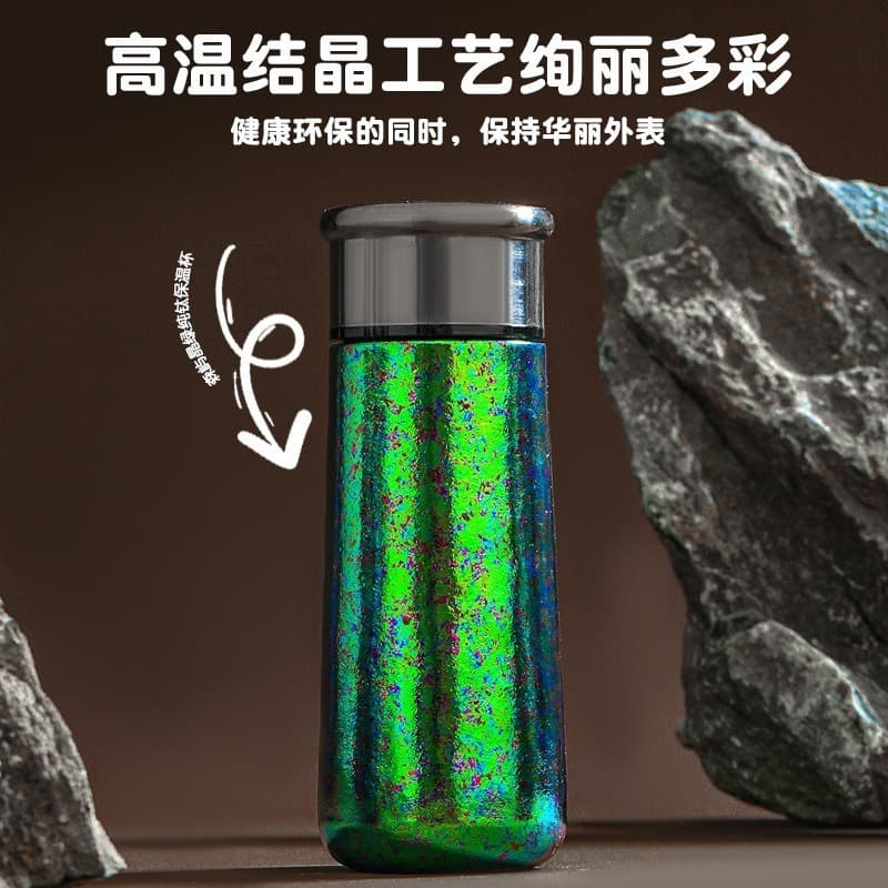 New Mini Pure Titanium Vacuum Flask High-End Portable Double-Wall Insulated Cup Business Gift Wholesale