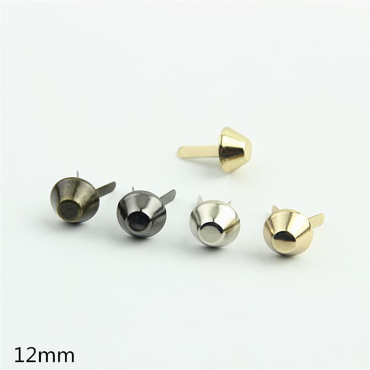 Luggage and leather goods hardware accessories, leather bags, iron bucket nails, bag handbag pins, 12mm